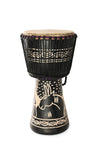 Large Assorted Painted Ghanaian Djembe Hand Drum