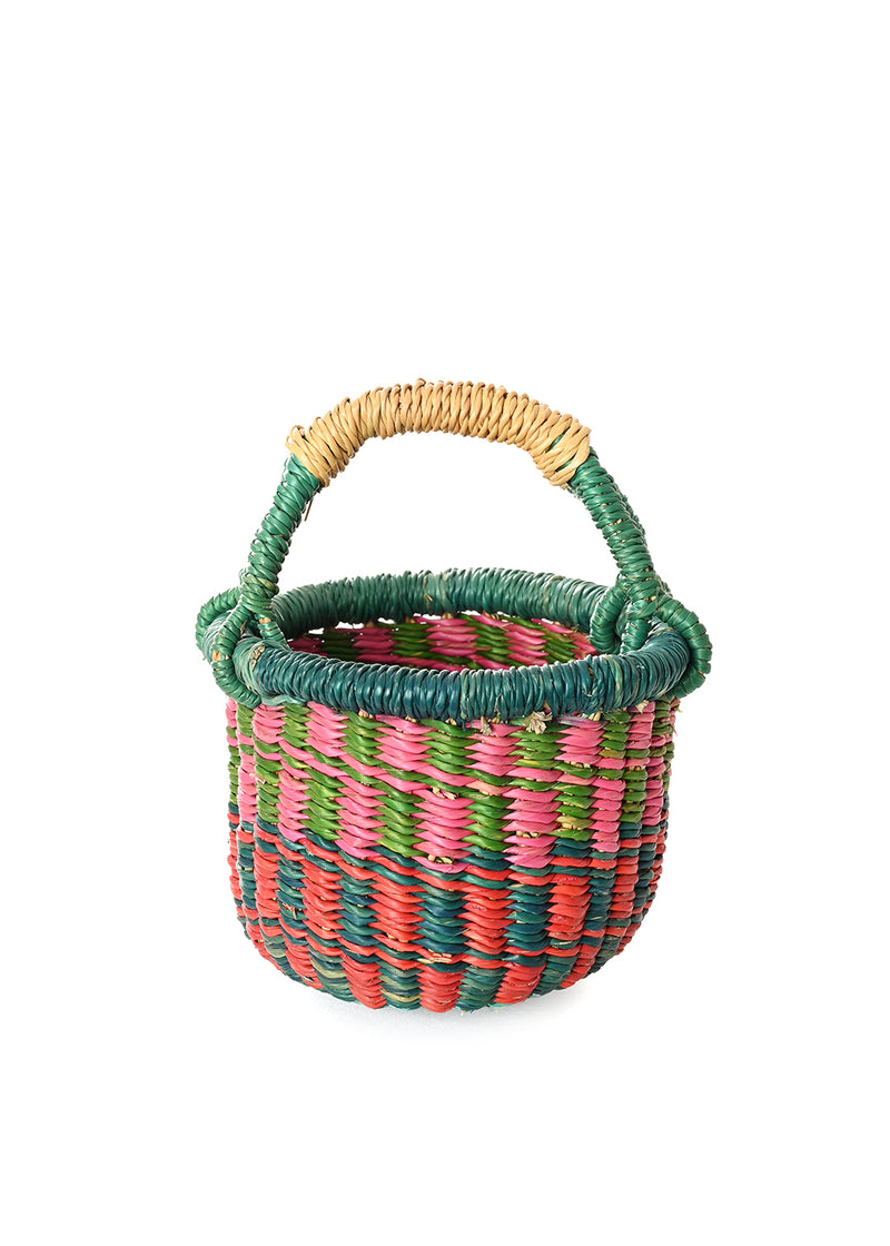 Teeny Tiny Assorted Bolga Baskets - Sold Singly