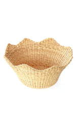 Natural Bolga Crown Basket