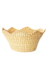 Natural Bolga Crown Basket