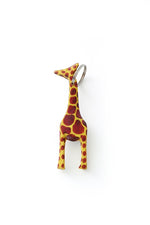 Jacaranda Giraffe Keychain