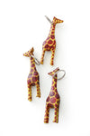 Jacaranda Giraffe Keychain