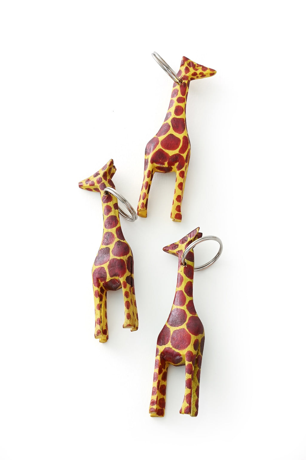 Jacaranda Giraffe Keychain