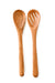 Kenyan Olive Wood Slatted Salad Servers