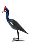 Jacaranda Wood Guinea Hen Sculpture