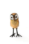 Small Jacaranda Wood Owl Sculpture