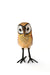 Small Jacaranda Wood Owl Sculpture