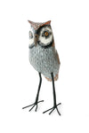 Large Jacaranda Wood Owl Sculpture