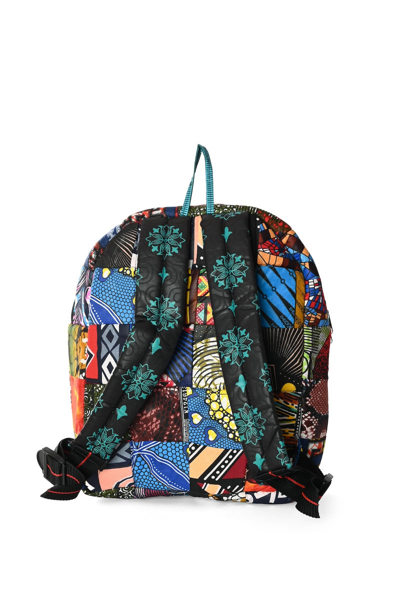 Assorted Colorful Cotton Backpack - Small