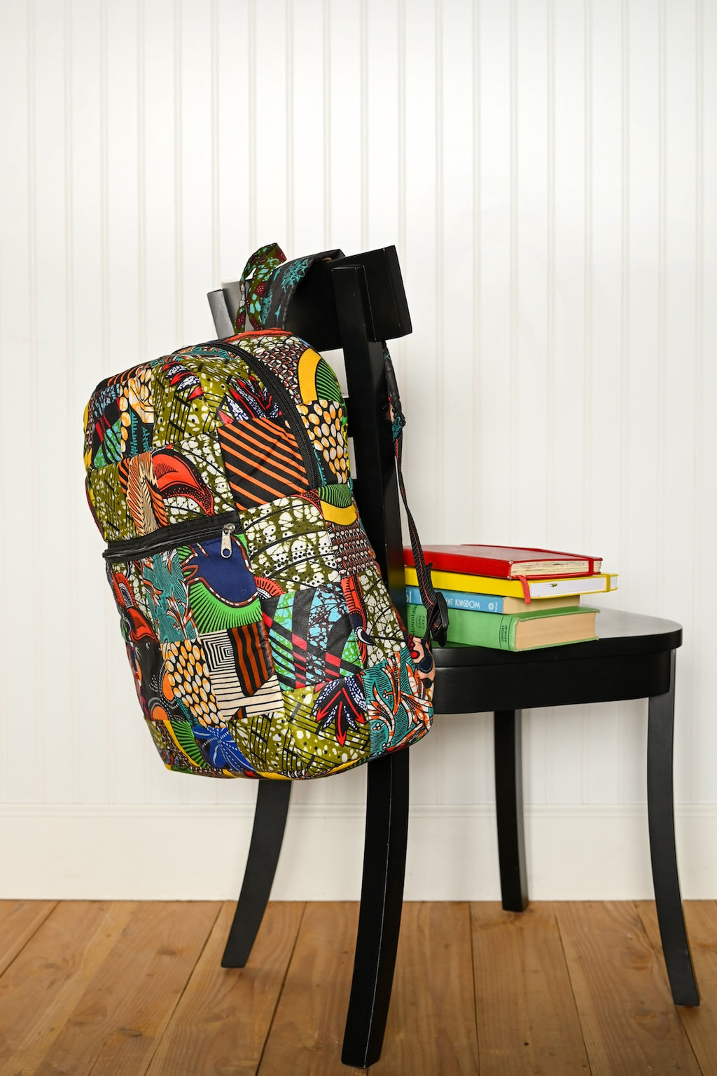 Assorted Colorful Cotton Backpack - Large