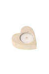 Natural Soapstone Heart Tea Light Candle Holder