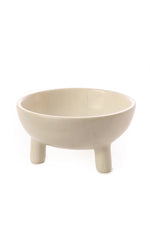 Natural Soapstone Footed 6" Decorative Bowl