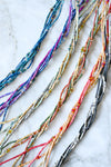 The Leakey Collection Set of 3 Zulugrass Single Strands - Sunset