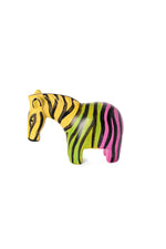 Tutti-Frutti Soapstone Zebra