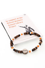 <b>Nelson Mandela School Library</b> South African Relate Cause Bracelet