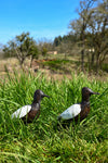 Recycled Metal Duck Sculptures