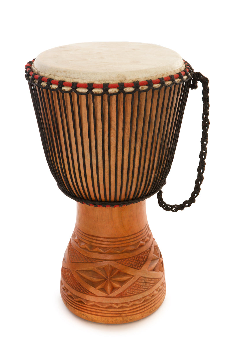 Extra-Large Ghanaian Djembe Hand Drum