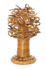 Medium Curly Banana Fiber Baobab Tree Sculpture