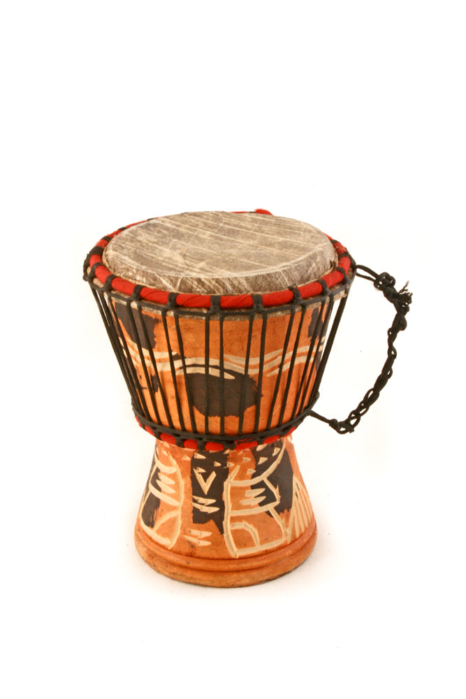 Small Ghanaian Djembe Hand Drums GH1A  Small Drum