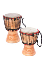 Small All Natural Ghanaian Djembe Hand Drums