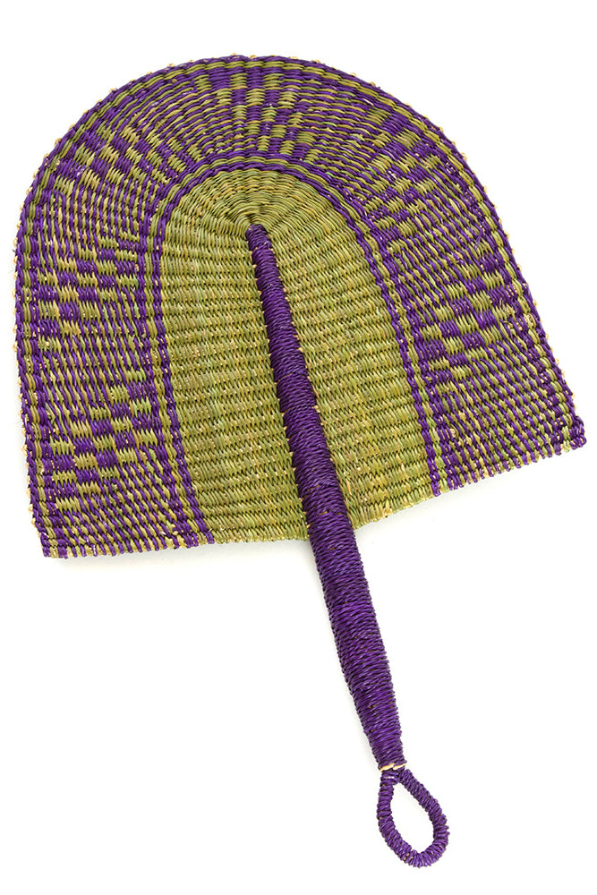 African Violet Veta Vera Hand Fan Default Title