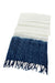 Indigo Mudcloth Organic Cotton Open Weave Scarf