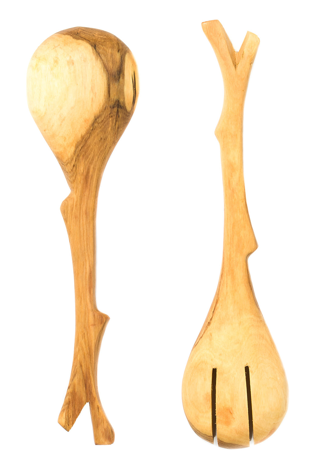 Large Wild Olive Wood Branch Server Set Default Title