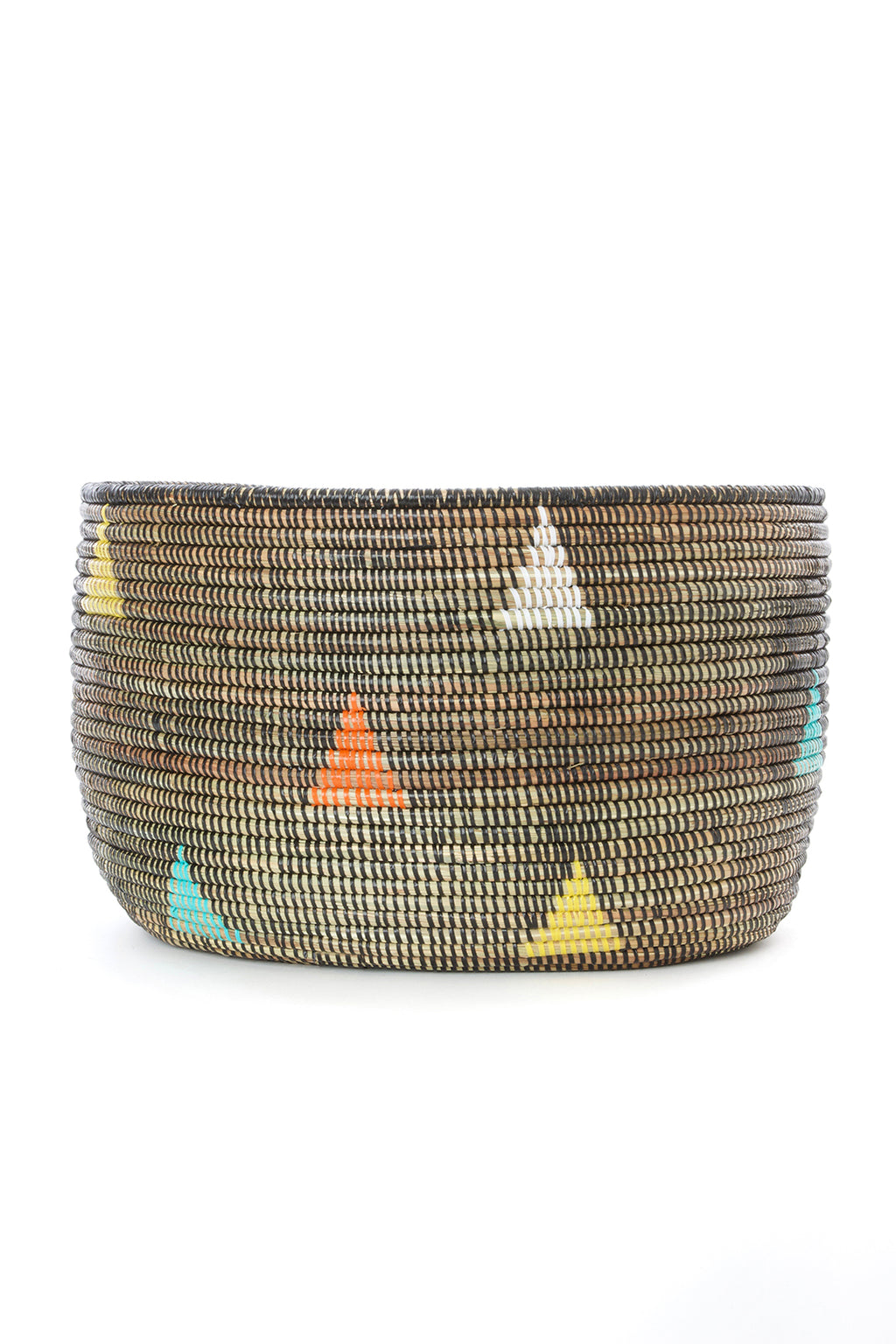 Teranga Triangles Knitting Basket from Senegal Default Title